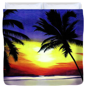 Florida Sunset - Duvet Cover