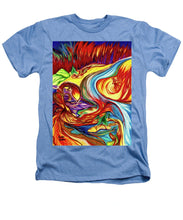 Load image into Gallery viewer, Inferno Deer - Heathers T-Shirt
