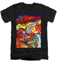 Load image into Gallery viewer, Inferno Deer - Men's V-Neck T-Shirt
