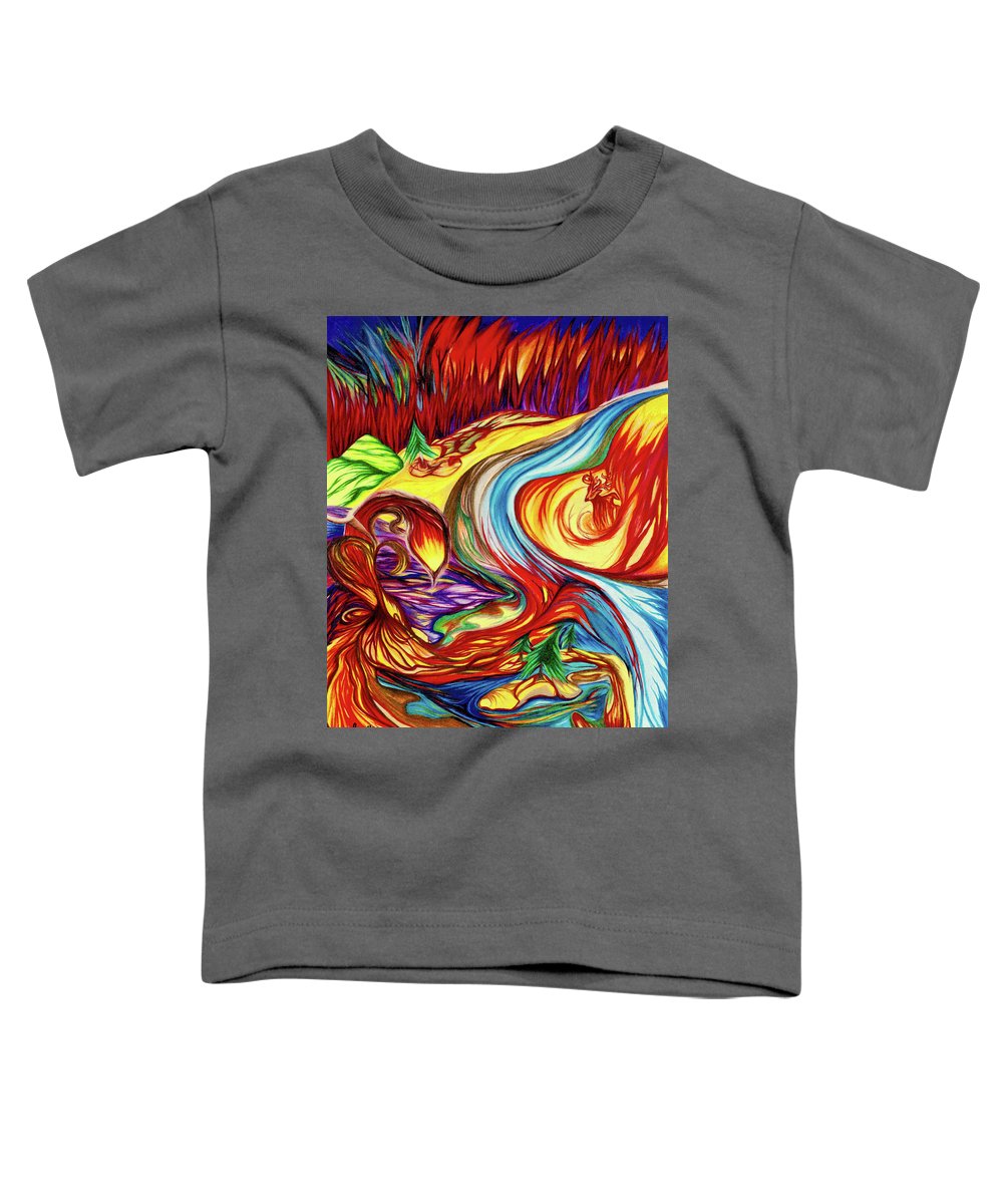 Inferno Deer - Toddler T-Shirt