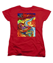 Load image into Gallery viewer, Inferno Deer - Women's T-Shirt (Standard Fit)
