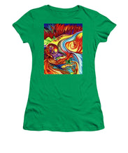 Load image into Gallery viewer, Inferno Deer - Women&#39;s T-Shirt
