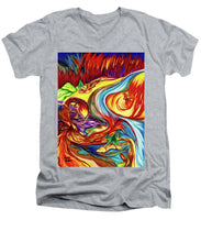 Load image into Gallery viewer, Inferno Deer - Men's V-Neck T-Shirt
