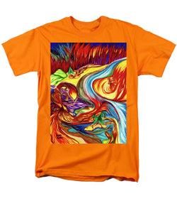 Inferno Deer - Men's T-Shirt  (Regular Fit)