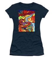 Load image into Gallery viewer, Inferno Deer - Women&#39;s T-Shirt
