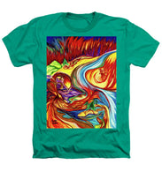 Load image into Gallery viewer, Inferno Deer - Heathers T-Shirt
