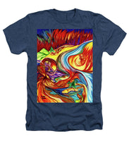 Load image into Gallery viewer, Inferno Deer - Heathers T-Shirt
