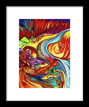 Load image into Gallery viewer, Inferno Deer - Framed Print
