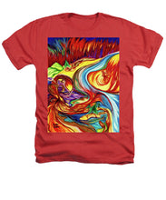 Load image into Gallery viewer, Inferno Deer - Heathers T-Shirt
