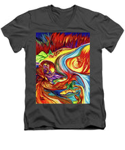 Load image into Gallery viewer, Inferno Deer - Men's V-Neck T-Shirt
