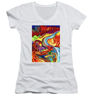 Load image into Gallery viewer, Inferno Deer - Women's V-Neck
