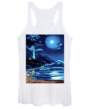 Load image into Gallery viewer, Lighthouse Moonlit Sky - Women&#39;s Tank Top
