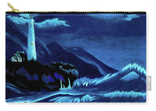 Load image into Gallery viewer, Lighthouse Moonlit Sky - Carry-All Pouch

