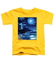 Load image into Gallery viewer, Lighthouse Moonlit Sky - Toddler T-Shirt
