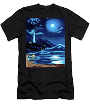 Load image into Gallery viewer, Lighthouse Moonlit Sky - T-Shirt
