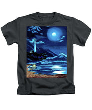 Load image into Gallery viewer, Lighthouse Moonlit Sky - Kids T-Shirt
