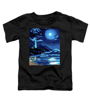 Load image into Gallery viewer, Lighthouse Moonlit Sky - Toddler T-Shirt
