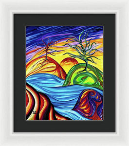 Night to Day - Framed Print