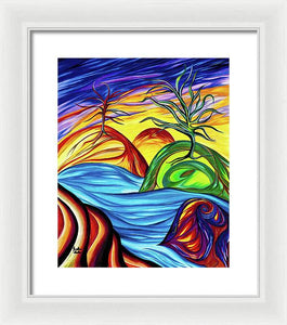 Night to Day - Framed Print