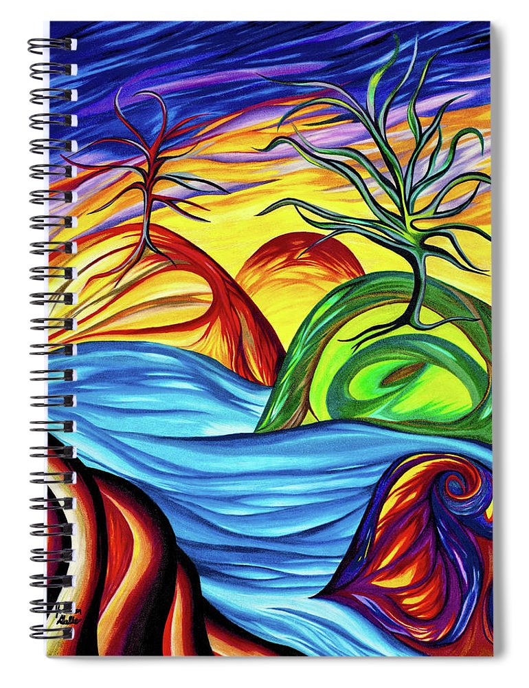 Night to Day - Spiral Notebook