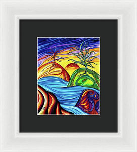 Night to Day - Framed Print