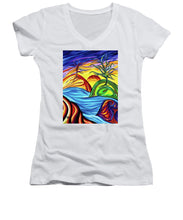 Load image into Gallery viewer, Night to Day - Women's V-Neck
