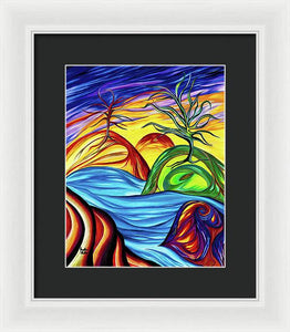 Night to Day - Framed Print