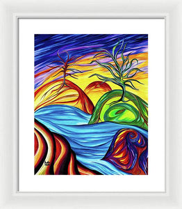 Night to Day - Framed Print