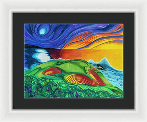 Pebble Beach - Framed Print