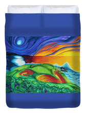 Load image into Gallery viewer, Pebble Beach - Duvet Cover
