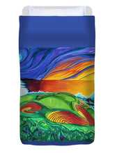 Load image into Gallery viewer, Pebble Beach - Duvet Cover
