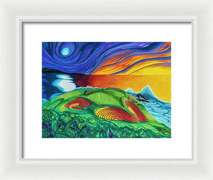 Pebble Beach - Framed Print