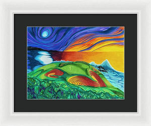 Pebble Beach - Framed Print