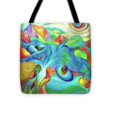 Load image into Gallery viewer, Rainbow Pathway - Tote Bag
