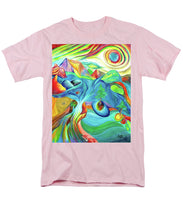 Load image into Gallery viewer, Rainbow Pathway - Men&#39;s T-Shirt  (Regular Fit)
