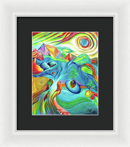 Rainbow Pathway - Framed Print