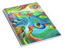 Load image into Gallery viewer, Rainbow Pathway - Spiral Notebook
