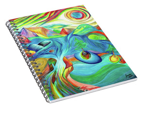 Rainbow Pathway - Spiral Notebook