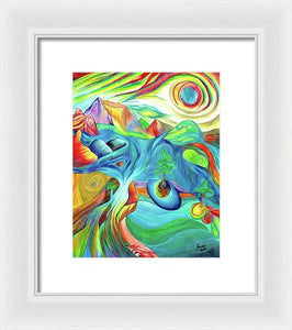 Rainbow Pathway - Framed Print