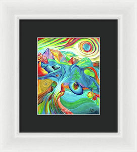 Rainbow Pathway - Framed Print