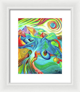 Rainbow Pathway - Framed Print