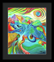 Load image into Gallery viewer, Rainbow Pathway - Framed Print
