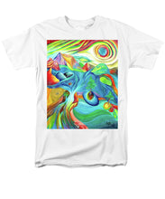 Load image into Gallery viewer, Rainbow Pathway - Men&#39;s T-Shirt  (Regular Fit)
