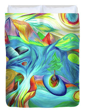 Load image into Gallery viewer, Rainbow Pathway - Duvet Cover
