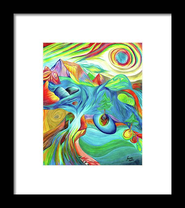 Rainbow Pathway - Framed Print