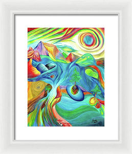 Rainbow Pathway - Framed Print