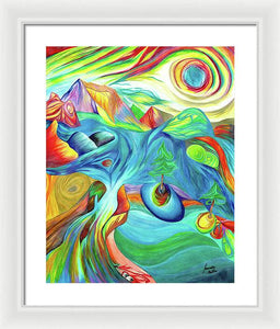 Rainbow Pathway - Framed Print