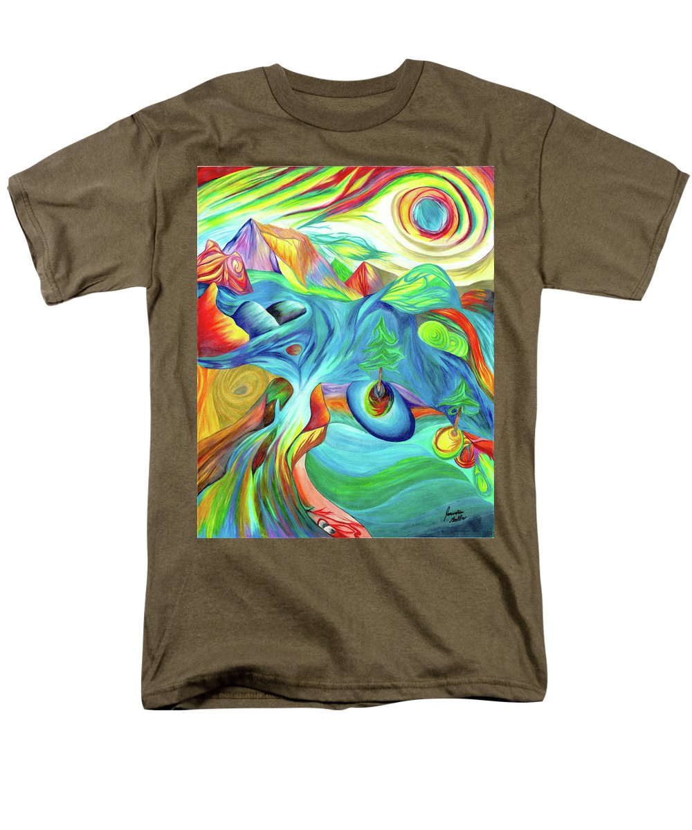 Rainbow Pathway - Men's T-Shirt  (Regular Fit)