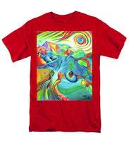 Load image into Gallery viewer, Rainbow Pathway - Men&#39;s T-Shirt  (Regular Fit)
