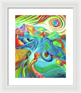 Rainbow Pathway - Framed Print